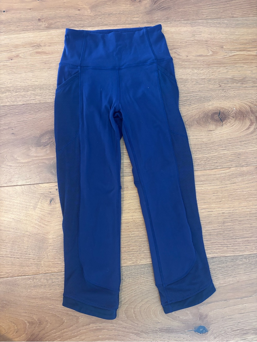 lululemon athletica Deep Blue High-Rise Capri Leggings